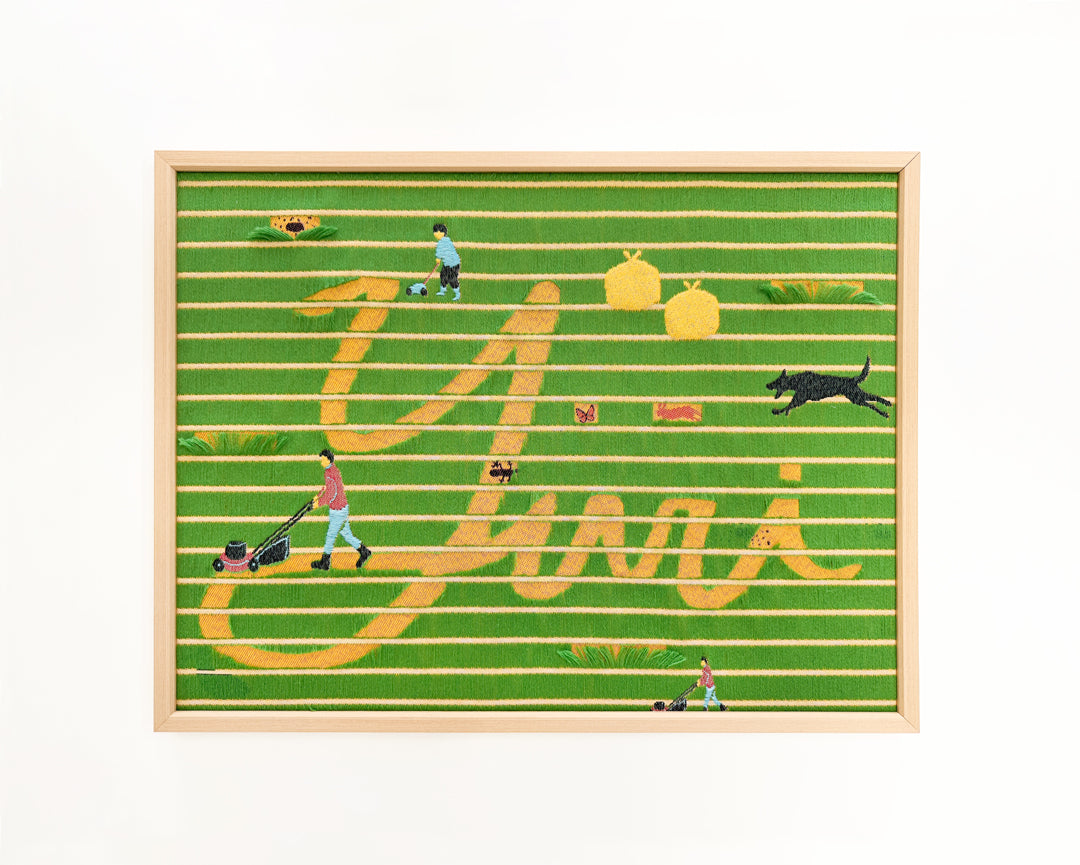 [Personalized] SNIP SNAP Lettering Framed Art | SHIBA – YURI HIMURO ...